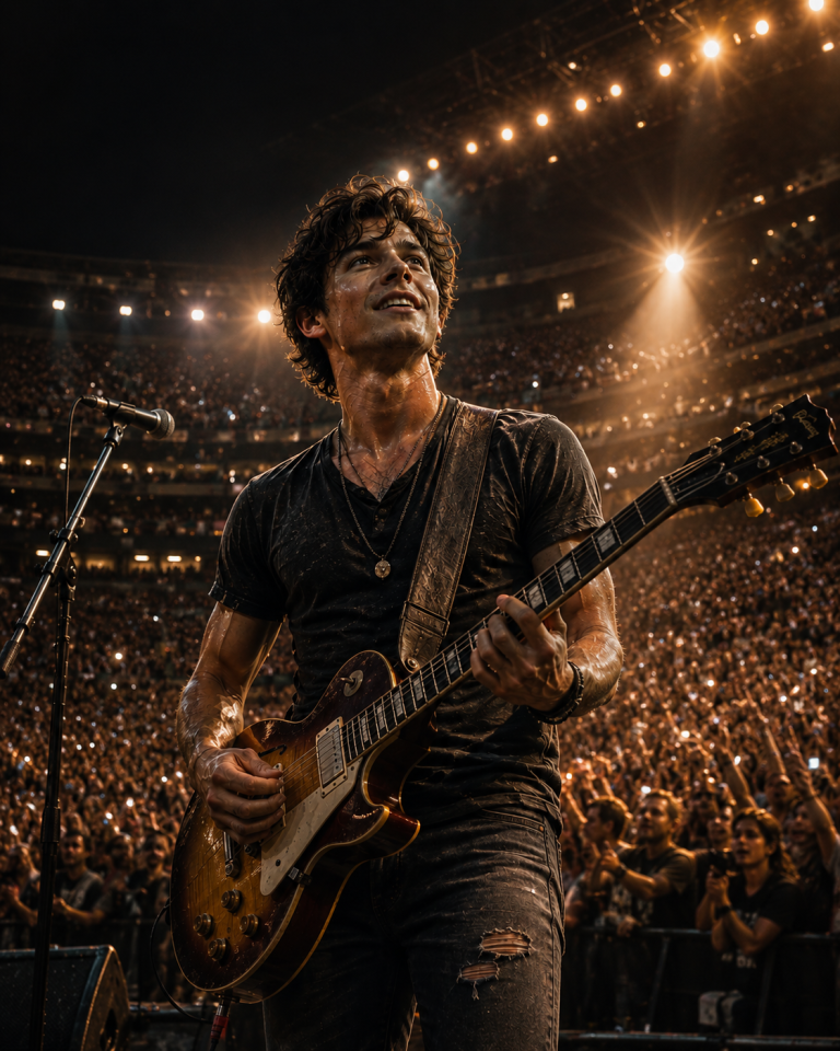 He Had $17, One Broken Guitar, and Nowhere to Sleep — Then America’s Biggest Band Called His Name