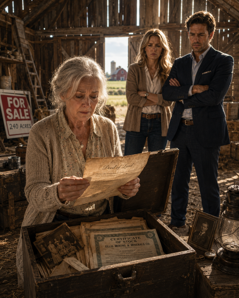 Her Children Left Her With Nothing — Until Grandma Inherited an Abandoned Farm and Discovered the Fortune Hidden in Its Barn