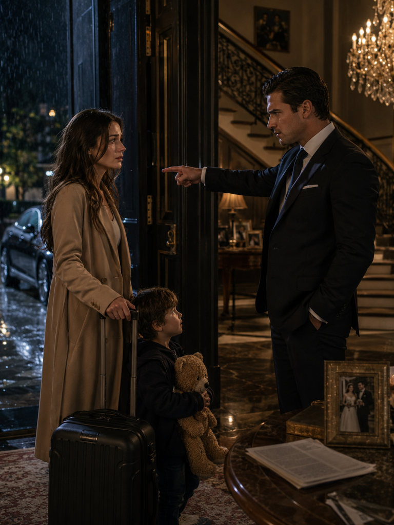 Kicked Out by Her Billionaire Husband — She Returned Five Years Later With the Son He Never Knew Existed