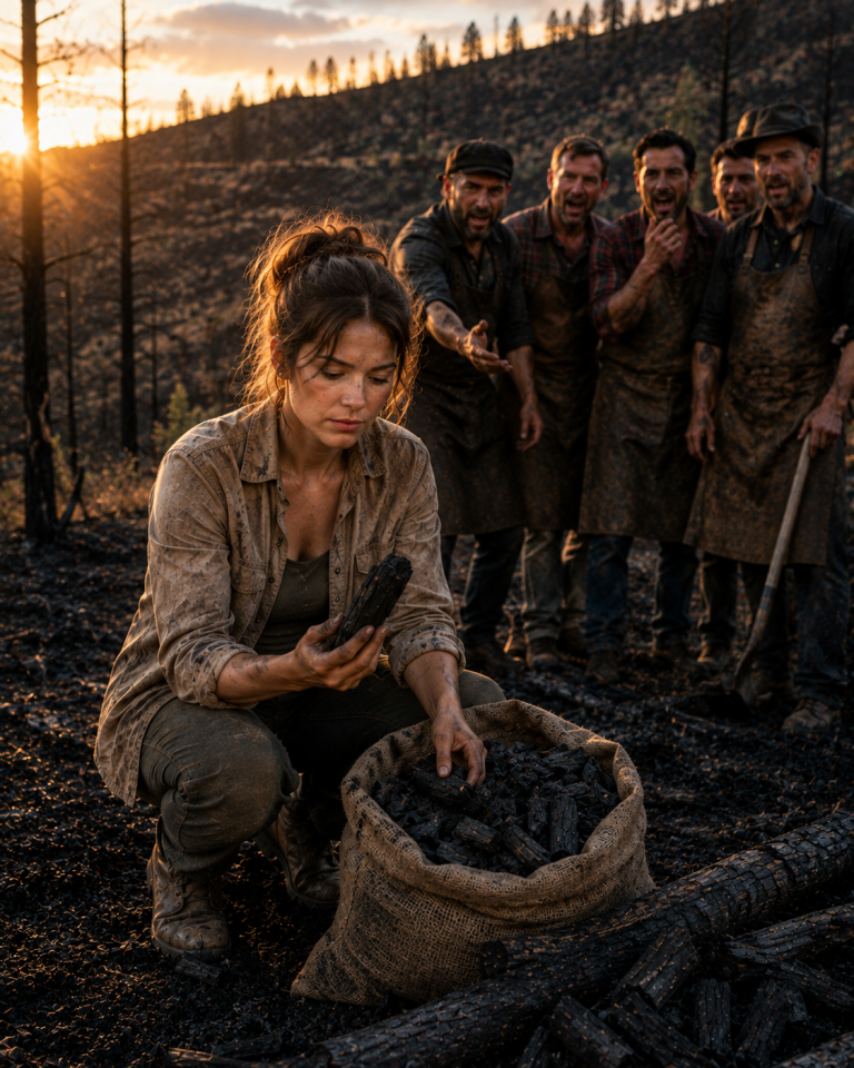 She Paid Only $8 for the Burned Hillside — Then Blacksmiths Fought to Buy the Charcoal It Produced