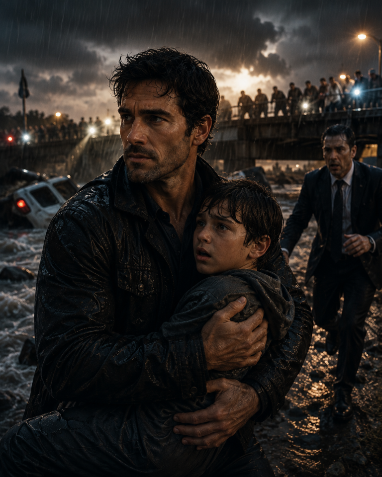 HE STRANGER WHO SAVED THE MAYOR’S SON