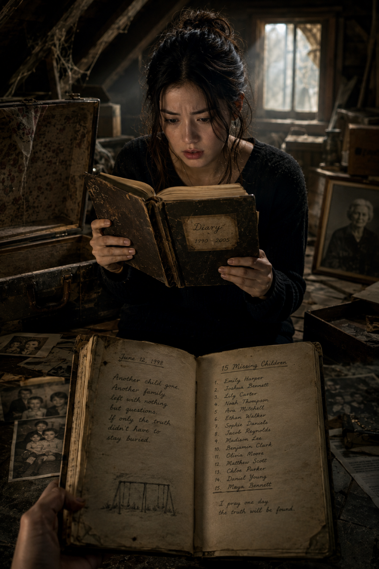 She Found Her Grandmother’s Diary in the Attic — Then Discovered Her Name Among 15 Missing Children