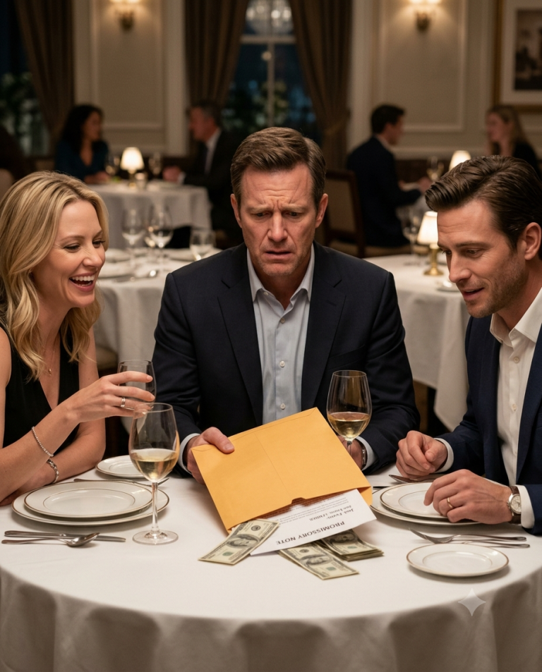 My Ex-Wife Invited Me to Dinner to Humiliate Me — She Had No Idea I Owned Her Lover’s Company