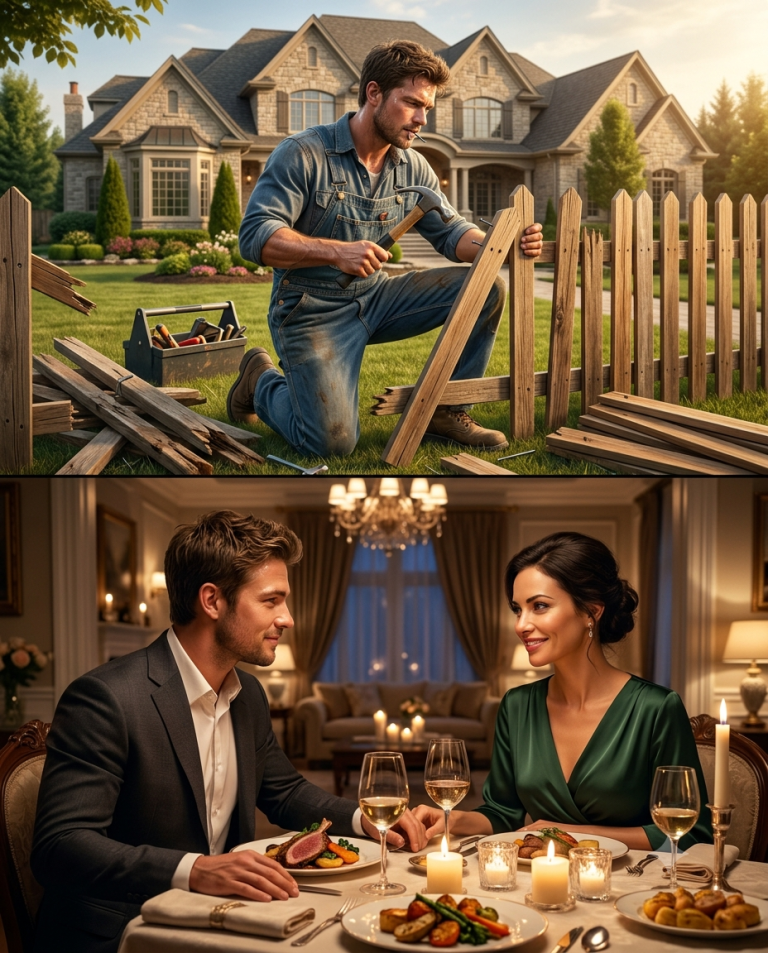 “I Fixed My CEO’s Broken Fence — Then She Personally Thanked Me Over Dinner”