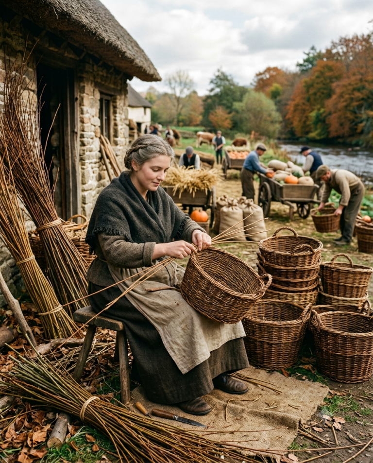 The Widow Saved the River Willows Everyone Burned — By Harvest, Farmers Were Begging for Her Baskets