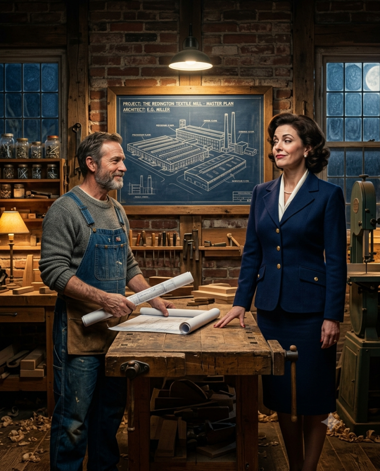 She Mocked His Small Shop—Not Knowing He Designed Her Entire Factory