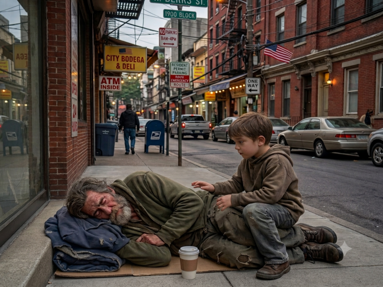 The Billionaire Pretended to Sleep Beside a Poor Boy — Then What the Child Did Left Him Crying All Night
