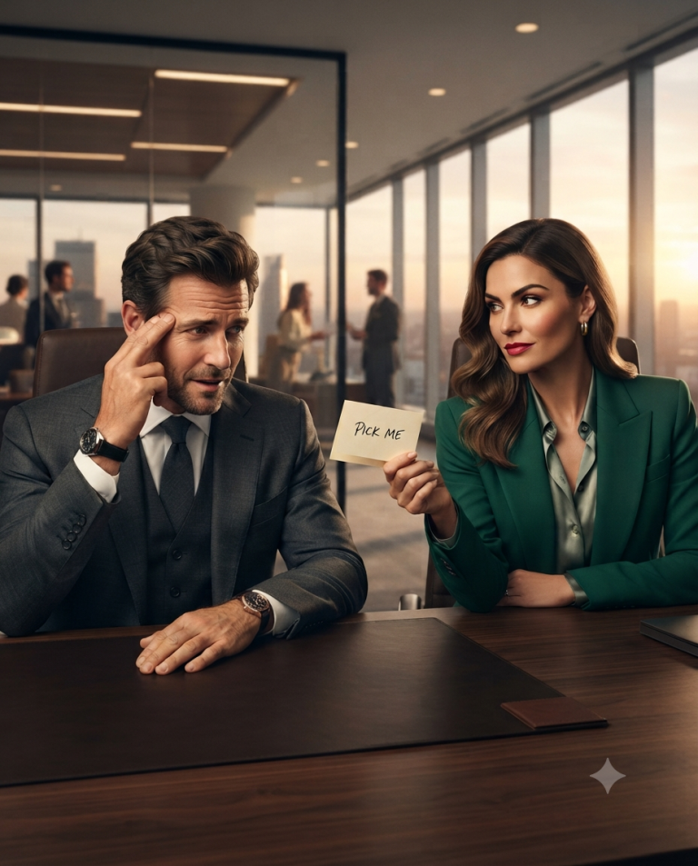 “I Needed a Fake Girlfriend for the Office Party,” the CEO Muttered—Then She Slid Me a Note That Said “Pick Me”