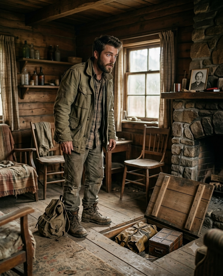 Homeless man Inherited his Poor Grandmother’s Mountain House—Then Discovered a Secret Inside
