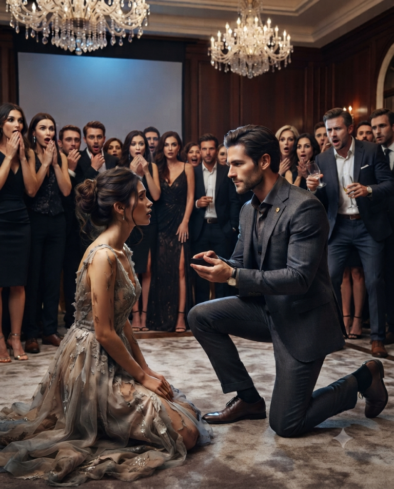 He Humiliated Her and Threw Her Out — Then the New Billionaire CEO Proposed in Front of Everyone