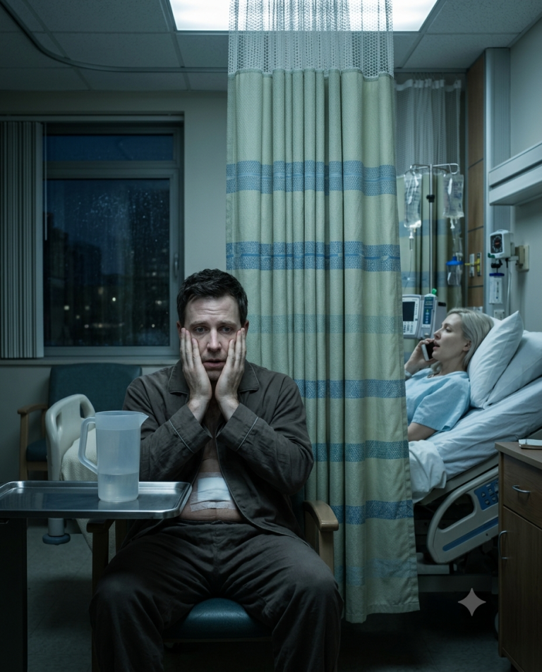 I Donated My Kidney to My Wife—Then I Heard Her Secret Through the Hospital Curtain