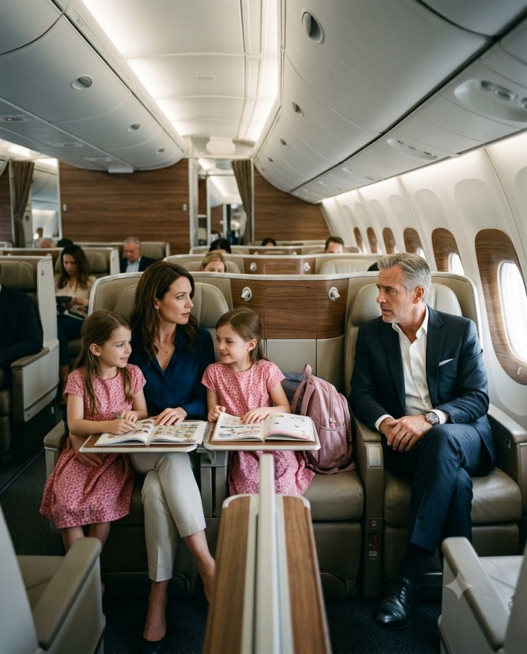 A Billionaire Abandoned His Wife — Ten Years Later, He Saw Her on a Plane With Twin Daughters