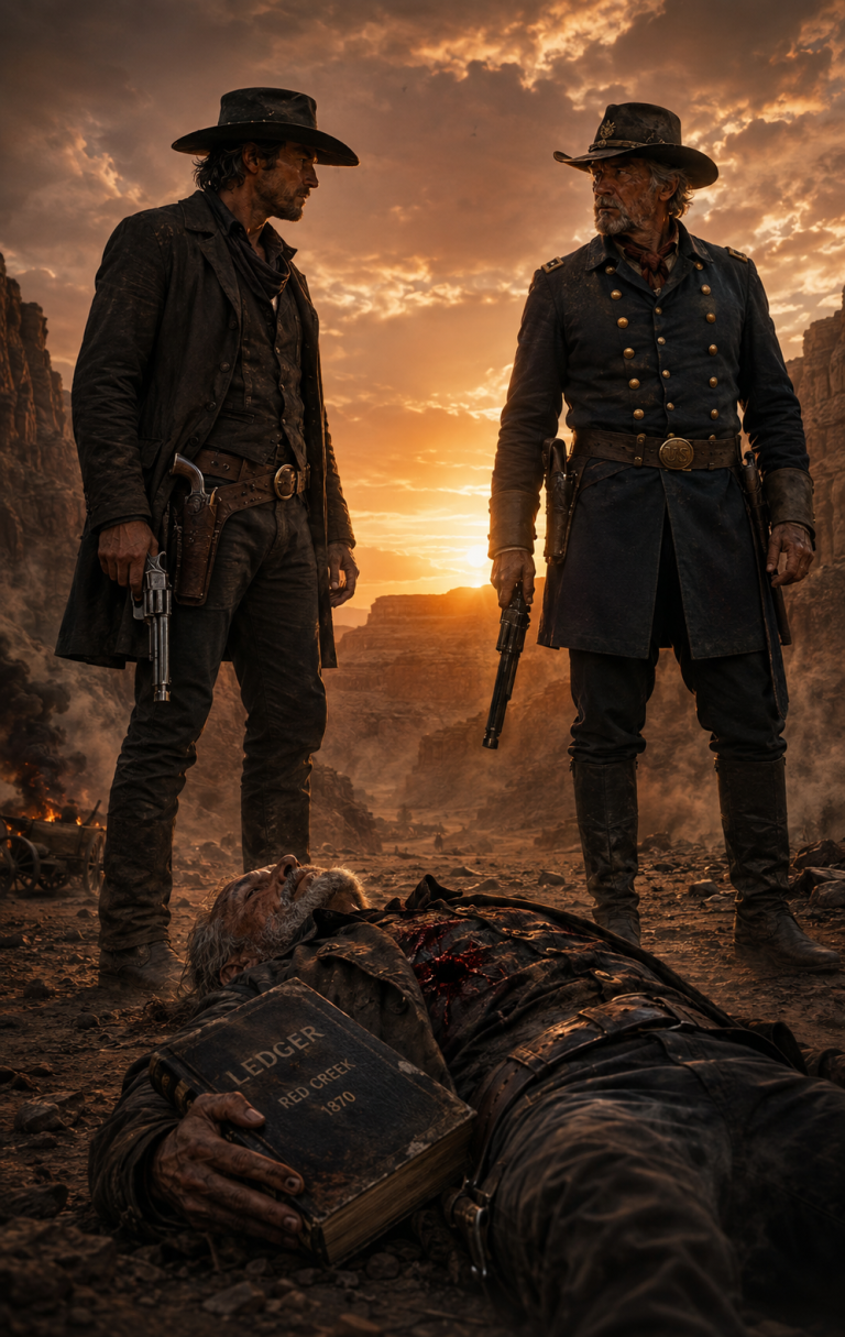 Two guns. One bounty. And a man who had been hunting the wrong enemy for fifteen years.