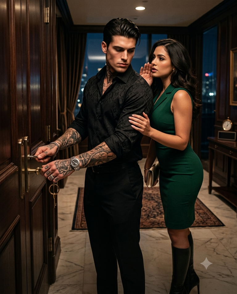 The Mafia Boss Locked the Door After Midnight — Then His Secretary Whispered Why She Was Leaving