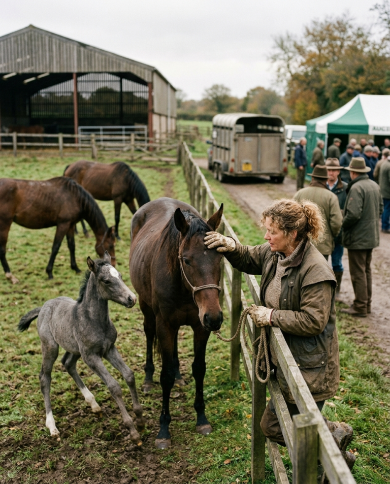 Everyone Called Her 24 Starving Mares Worthless—Then Their Foals Started a Bidding War