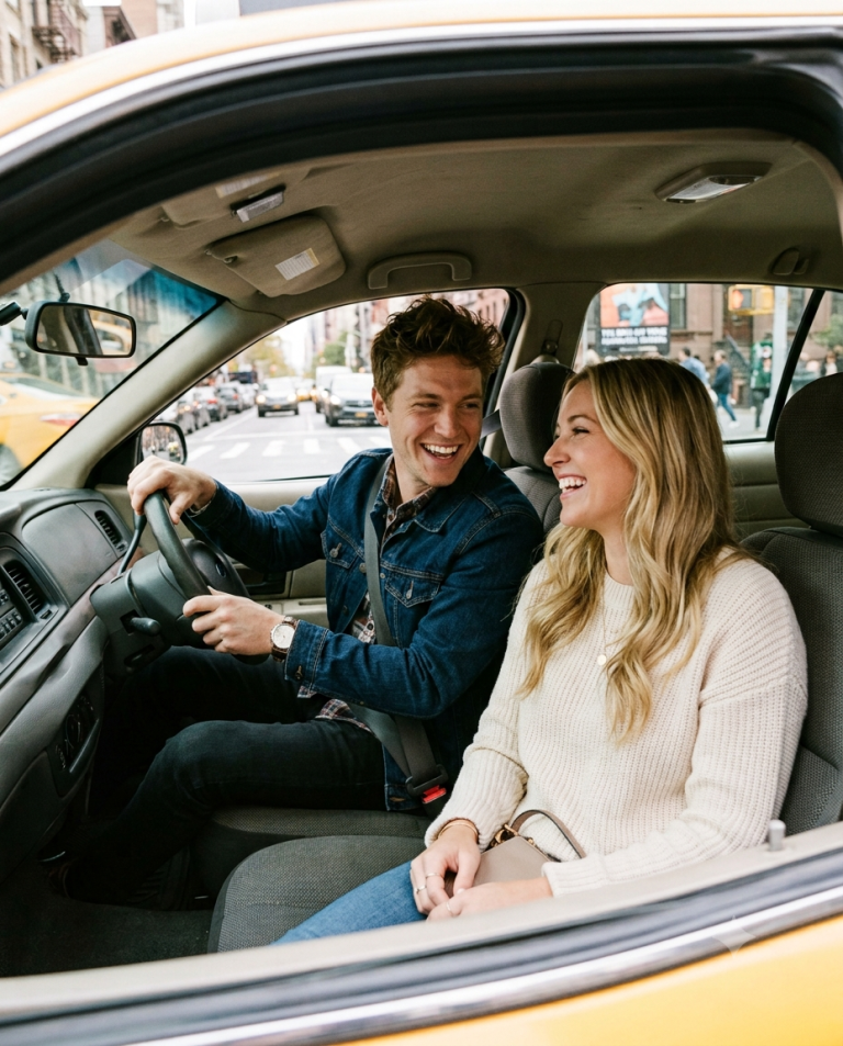She Thought He Was a Poor Taxi Driver… He Was a Billionaire, but Why Was He Hiding His Identity?
