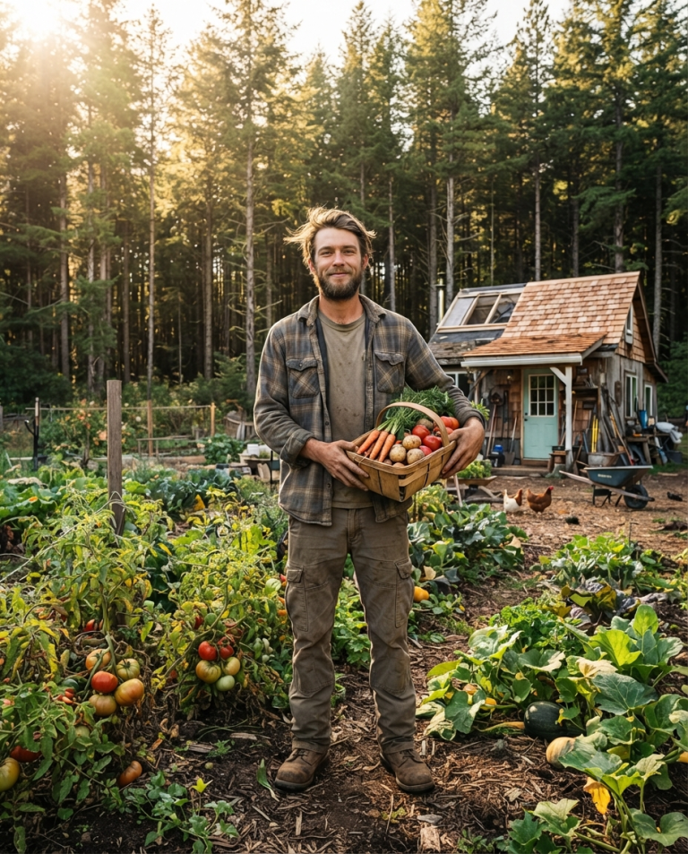 Homeless At 22, He Found An Abandoned $20 Farm Deep In The Pines – Then Everything Changed