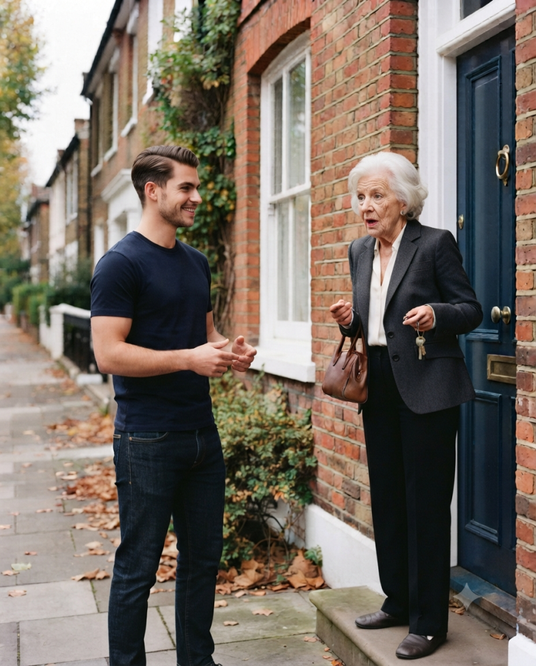 Single Father Helped His Elderly Neighbor Every Day—Then the Businesswoman Who Dismissed Him Opened Her Door