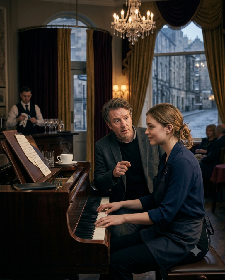 Everyone Tried to Help the Troubled Pianist—Until a Waitress Played One Familiar Song