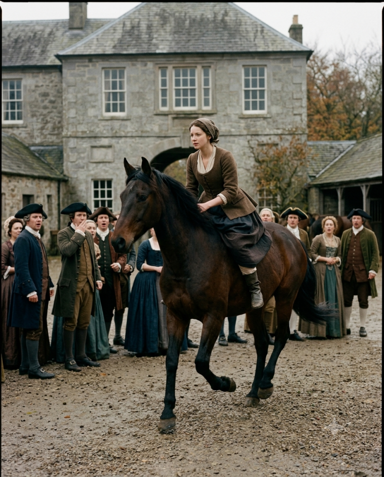 They Dared the Maid to Ride the Duke’s Wildest Stallion—She Shocked Everyone by Riding It Bareback