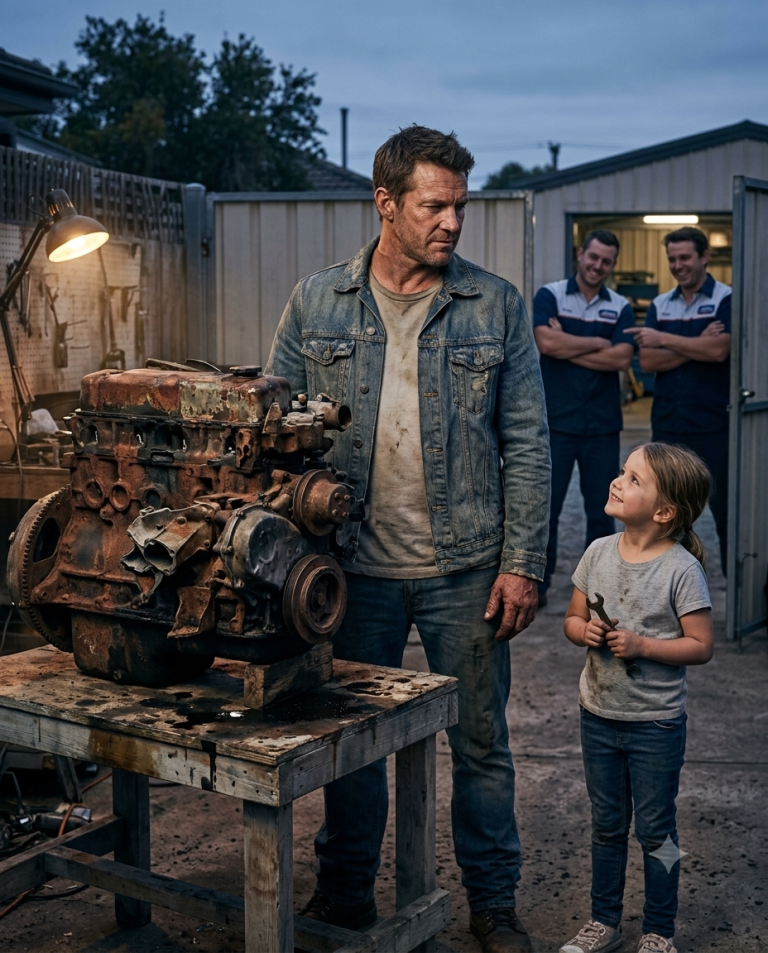 They Dumped a Dead Engine on a Single Dad as a Joke—28 Days Later He Became Their Biggest Rival