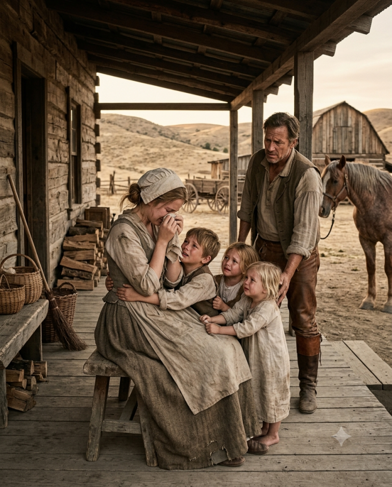 “I’m Just A Hired Girl,” She Sobbed — But The Rancher’s Children Begged Her Not To Leave