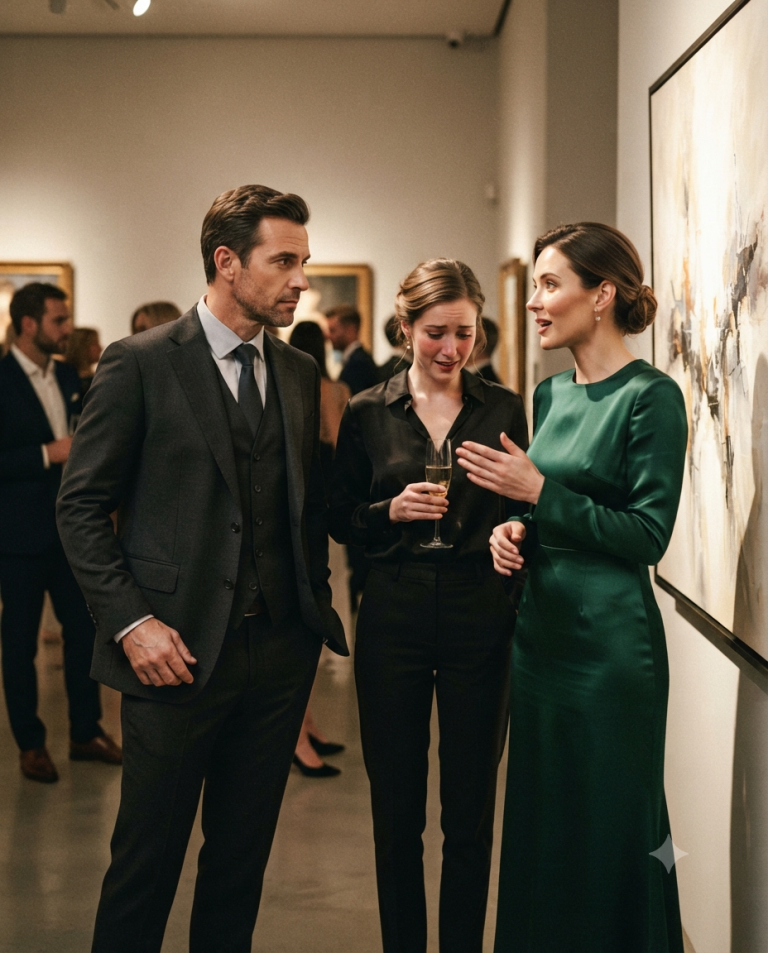 The Billionaire Came for the Famous Curator—But Couldn’t Take His Eyes Off Her Quiet Sister