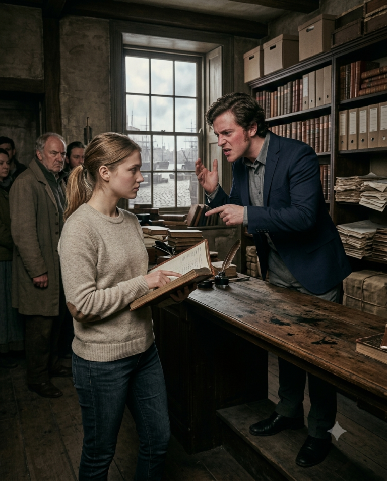 Merchant’s Son Humiliated an Apprentice — But Her Father Owned the Trading House