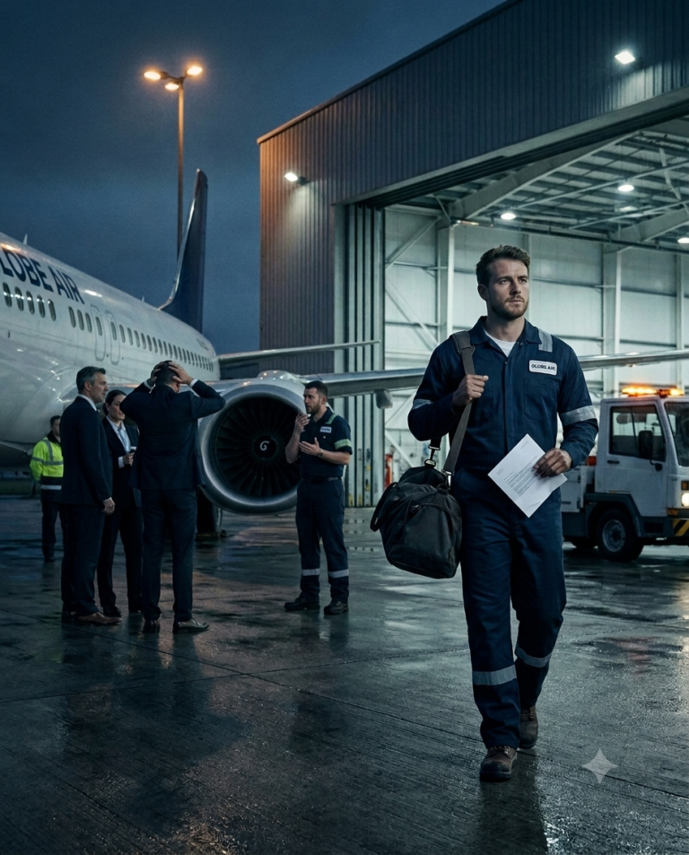The Airline Fired a Single Dad—Hours Later, a Jet Lost Both Engines