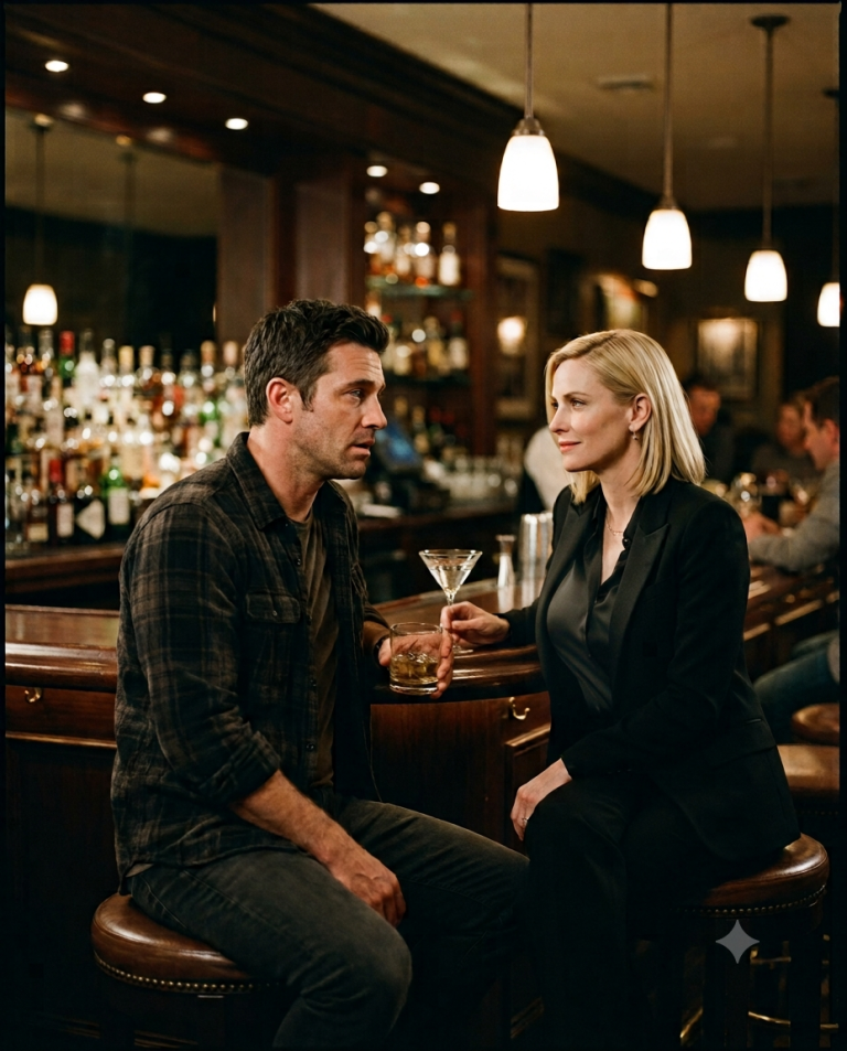 Single Dad Sat Alone at the Bar—Then His Cold CEO Boss Smiled and Asked, “Will You Buy Me a Drink?”