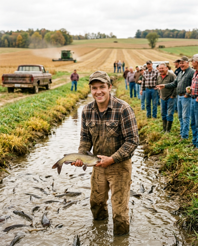 They Laughed When He Filled the Drainage Culverts with Catfish… Until the Yield Doubled