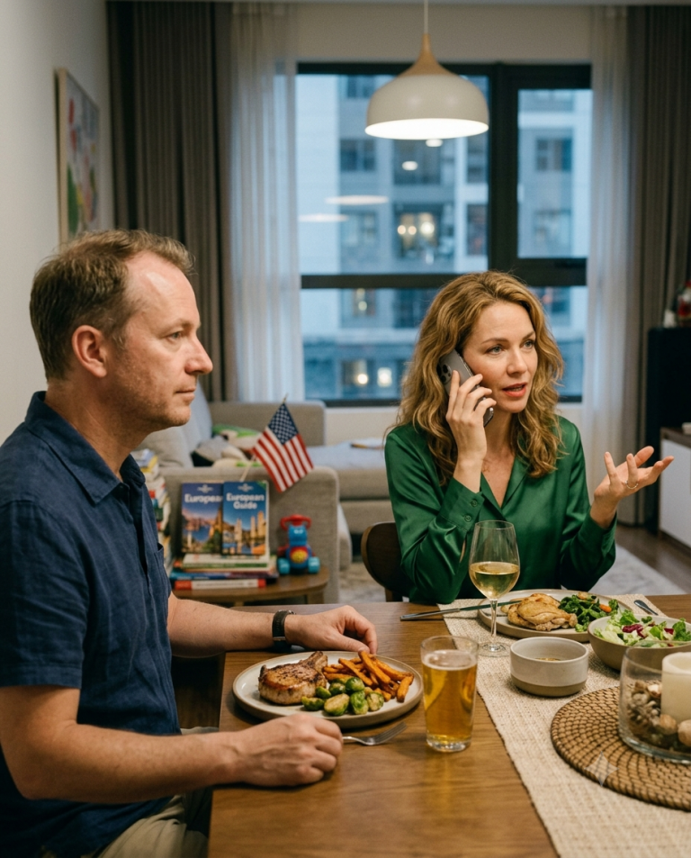 My Wife Took A Phone Call During Dinner And Forgot I Speak Spanish