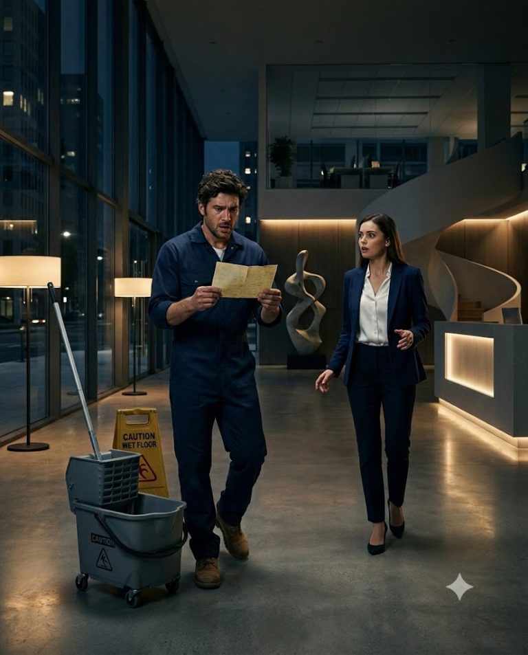 Billionaire Pretends To Be A Janitor To Find True Love — But Discovers A Secret Hidden For 20 Years